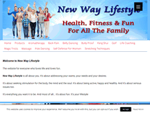 Tablet Screenshot of newwaylifestyle.com